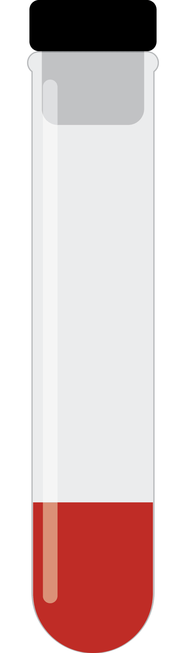 Blood Test Tubes - Low