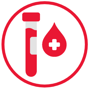 blood testing icon
