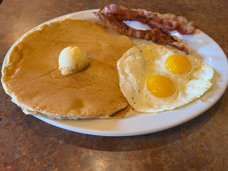 huckleberry's meal